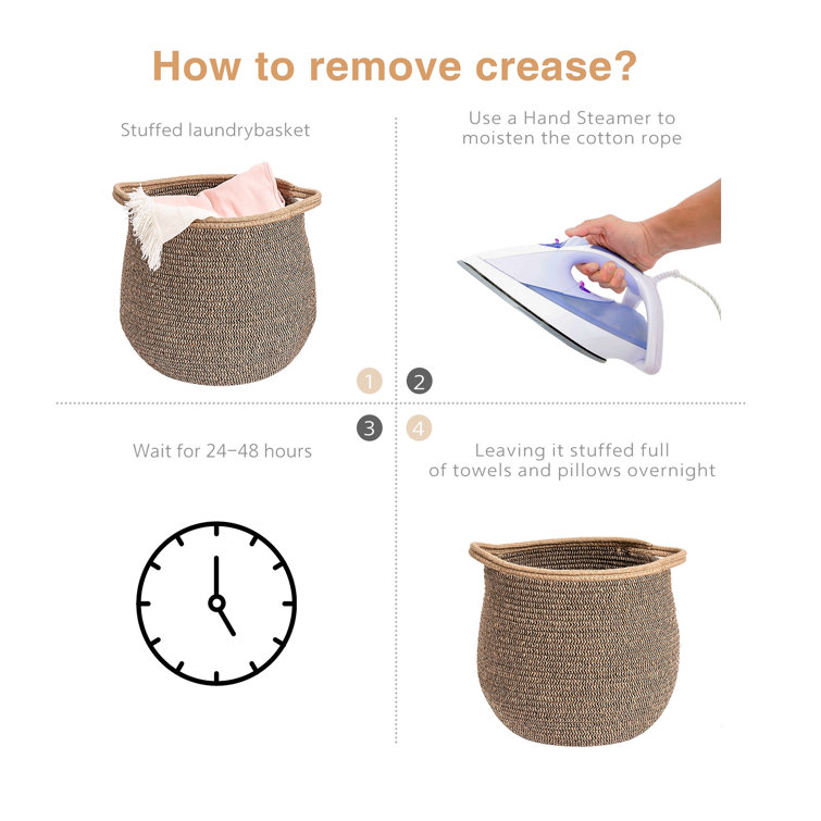 Dovecove Laundry Basket Set Wayfair